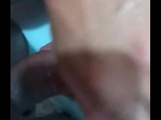 Chupando o pau da Travesti AndressaDiniz